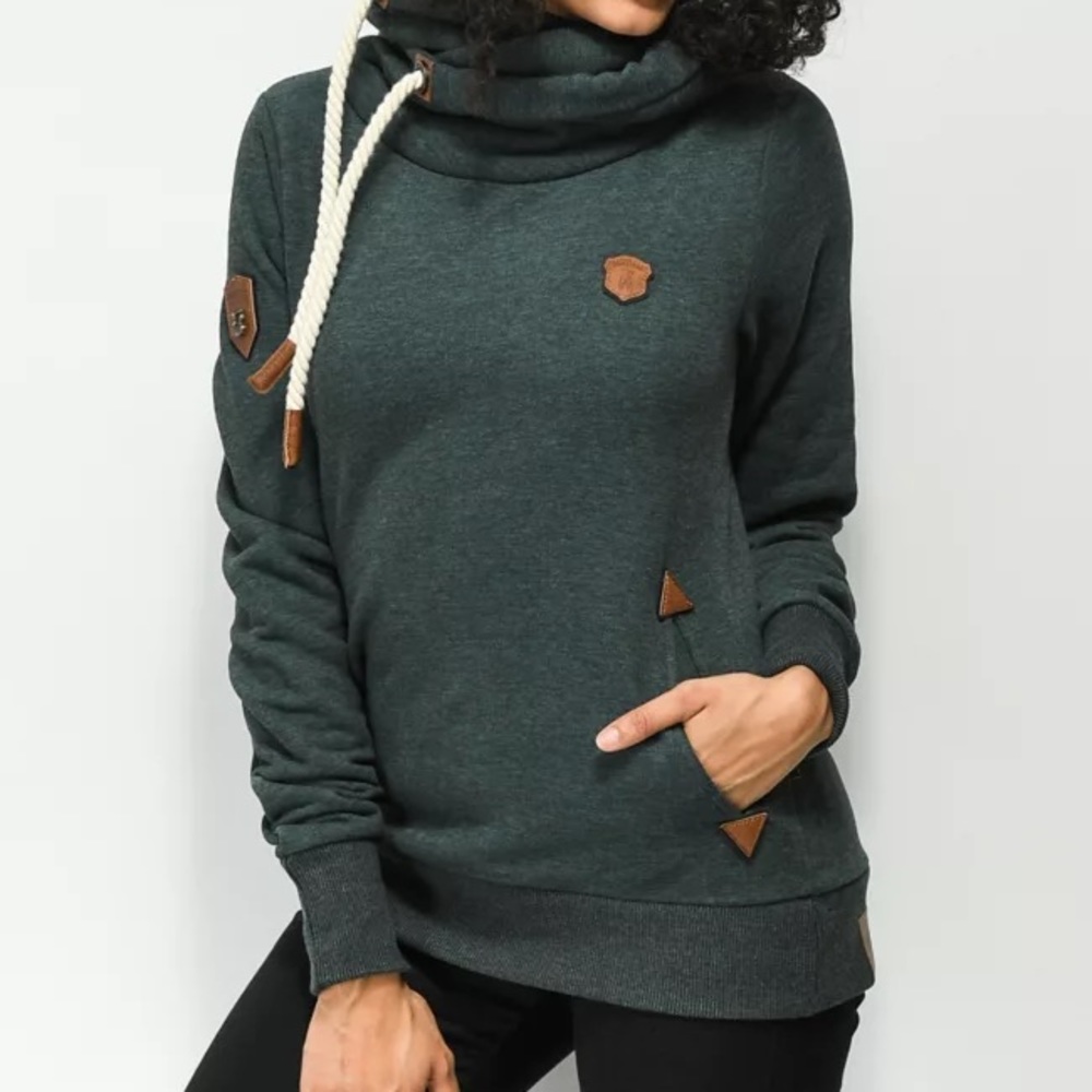 Naketano Darth Dirty Grey Goose Hoodie. NEW/RARE!